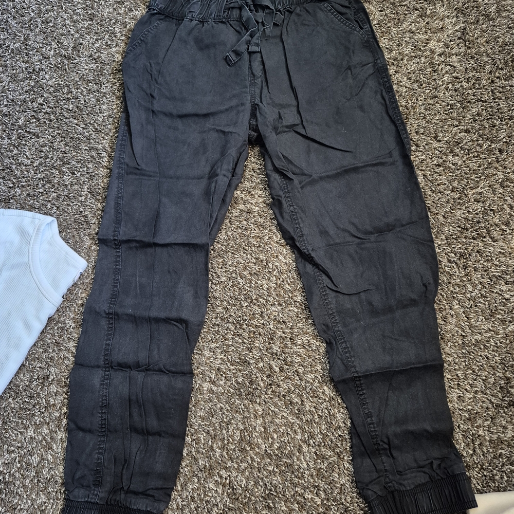 SO Black Jogger Pants for Women